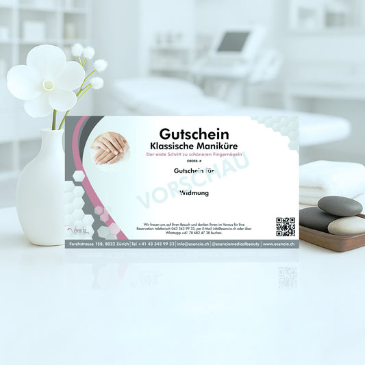 Gutschein Klassische Maniküre
