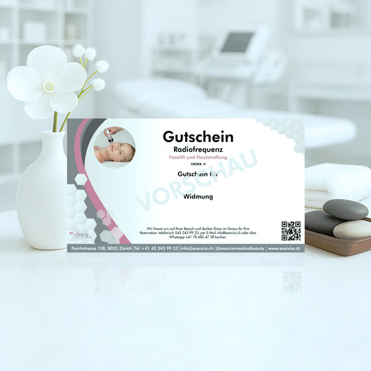 Gutschein Radiofrequenz